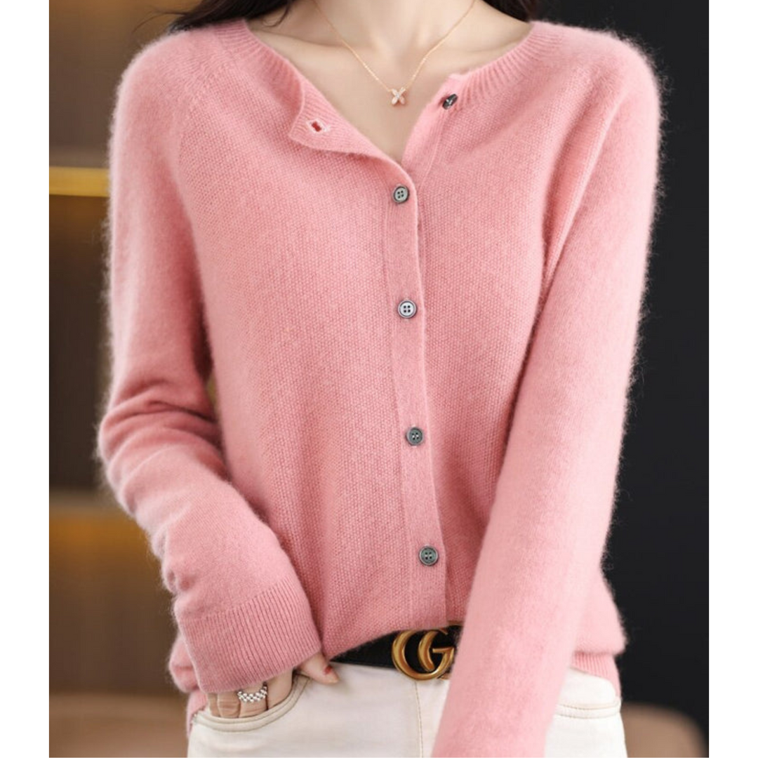 Truien dames | Vest | O-hals &amp; knoopsluiting voor tijdloze warmte