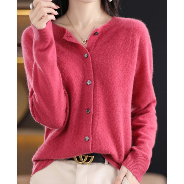 Truien dames | Vest | O-hals &amp; knoopsluiting voor tijdloze warmte