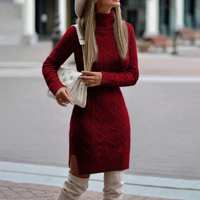 Truijurk Dames | Coltrui Kabeltrui | Tailleaccent &amp; Warm Draagcomfort