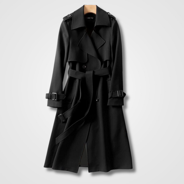 Tussenjas Dames | Ceintuur voor Taille-Accent &amp; Dubbele Knopen