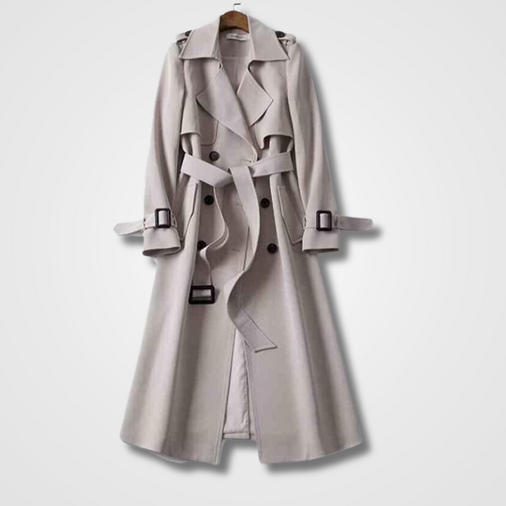 Tussenjas Dames | Ceintuur voor Taille-Accent &amp; Dubbele Knopen