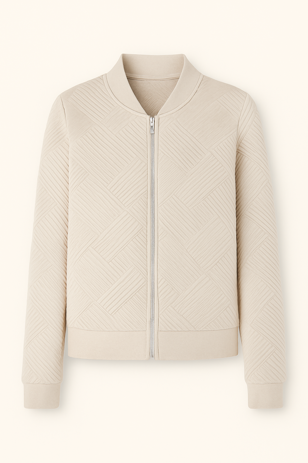 Vest Dames | Ritssluiting &amp; Structuurpatroon