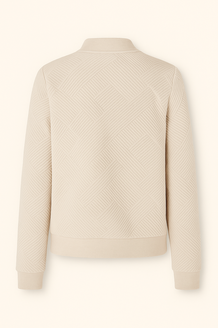 Vest Dames | Ritssluiting &amp; Structuurpatroon
