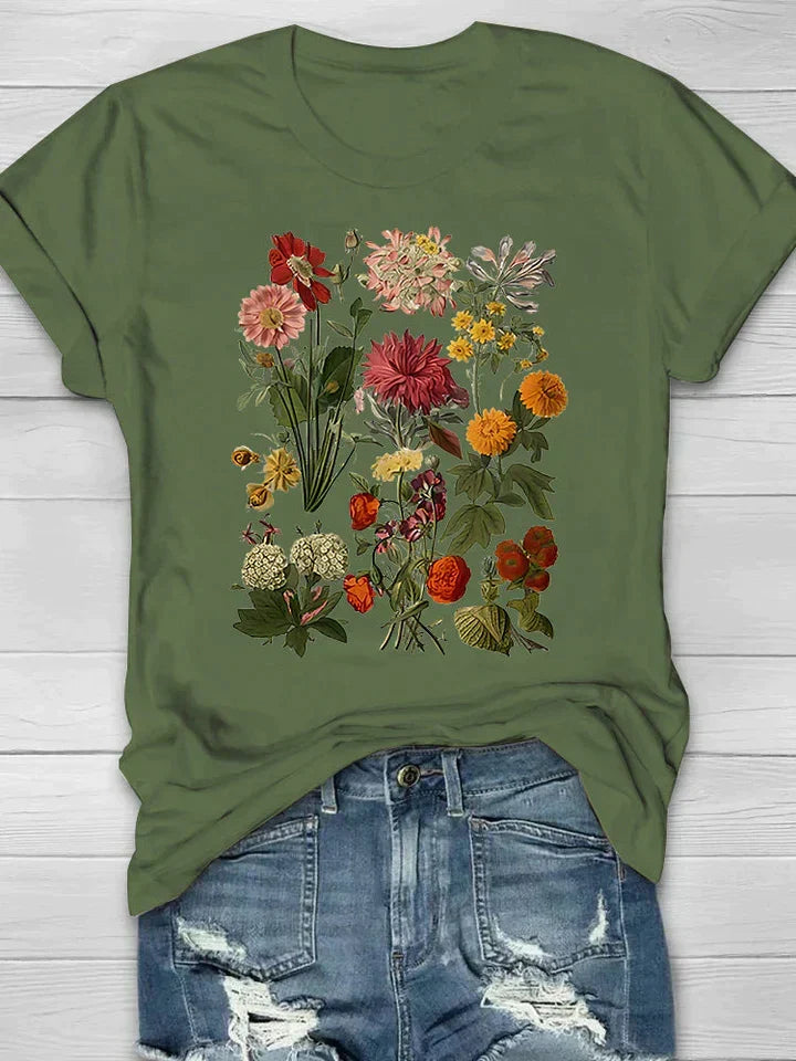 Vintage Shirt Dames | Bloemenprint &amp; Zomerse look