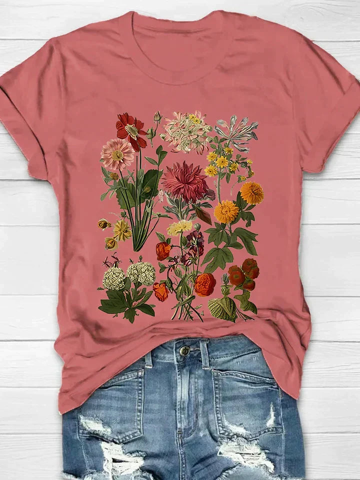 Vintage Shirt Dames | Bloemenprint &amp; Zomerse look