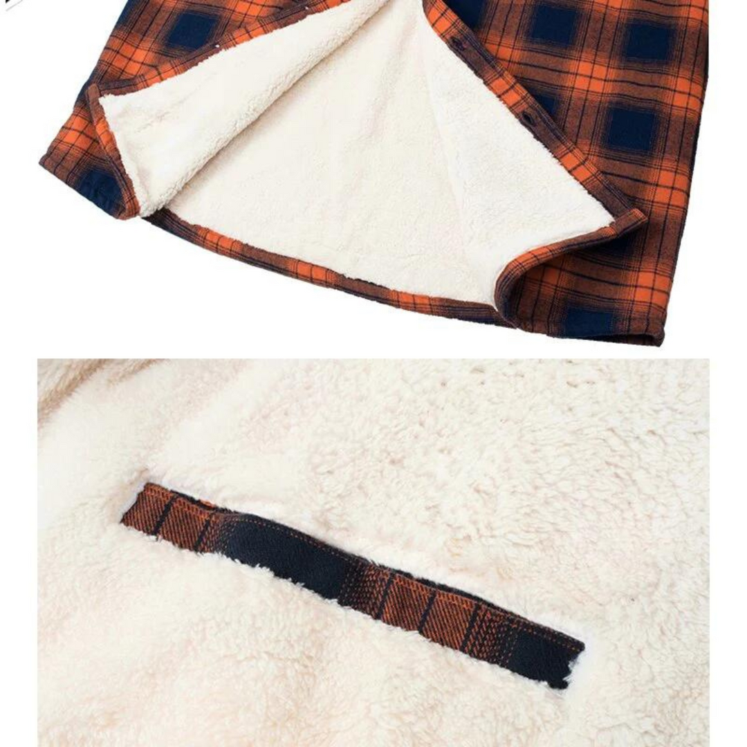 Winterjas Heren | Geruite Jas | Warm comfort voor herfst &amp; winter
