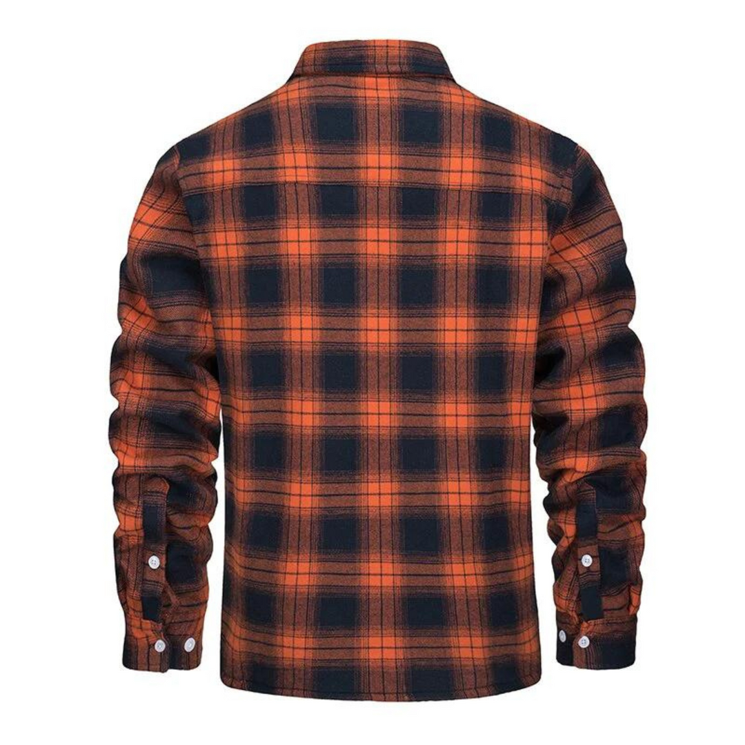 Winterjas Heren | Geruite Jas | Warm comfort voor herfst &amp; winter