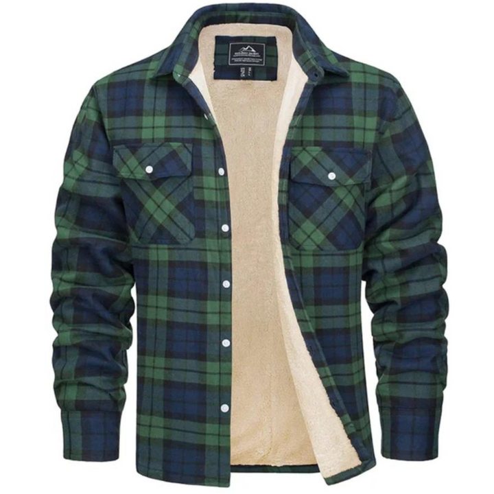 Winterjas Heren | Geruite Jas | Warm comfort voor herfst &amp; winter