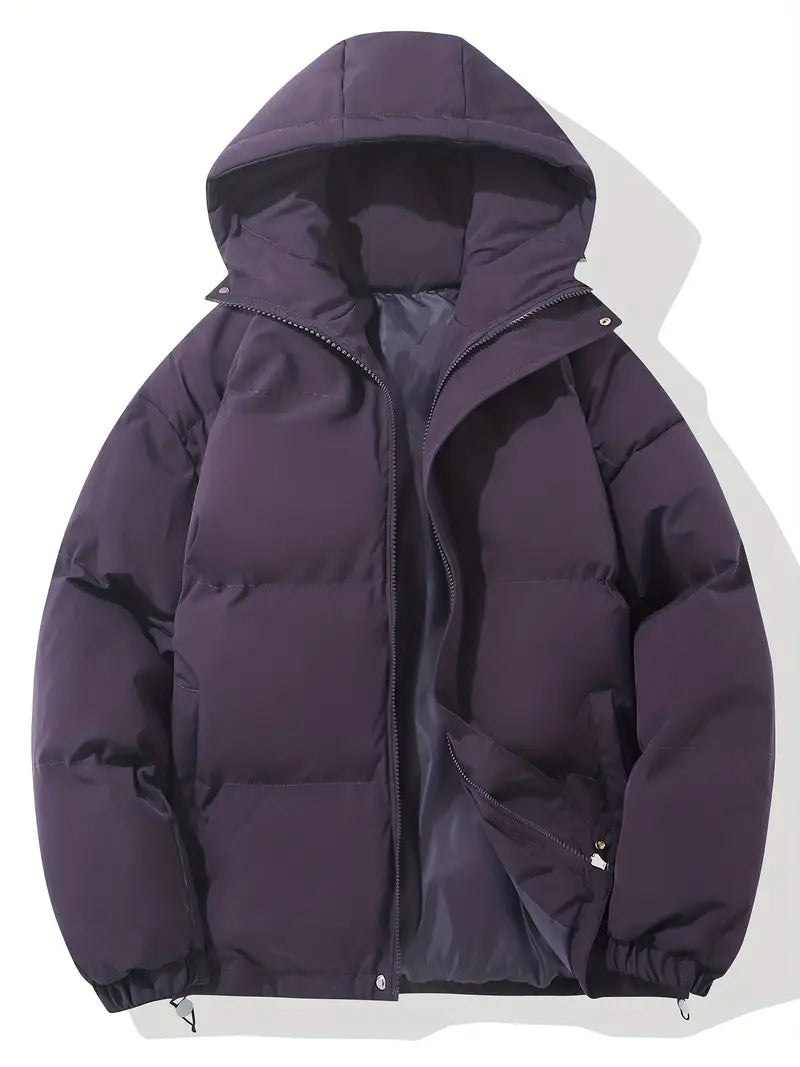 Winterjas Heren | Pufferjas Heren | Capuchon &amp; Snelle Afsluiting