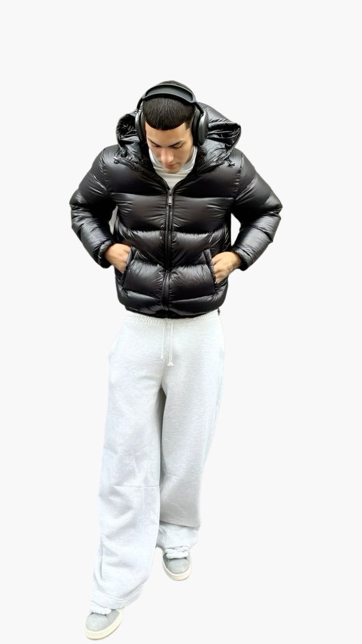 Winterjas Heren | Pufferjas Heren | Verstelbare capuchon &amp; strak silhouet