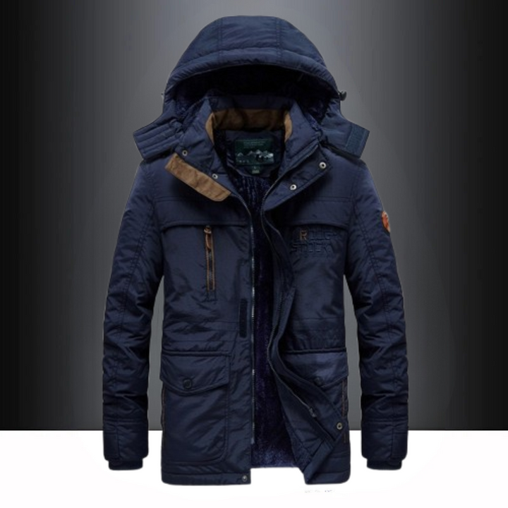 Winterjas Heren | Winterjassen met Capuchon Heren | Verstelbare Capuchon &amp; Slimme Opbergruimte