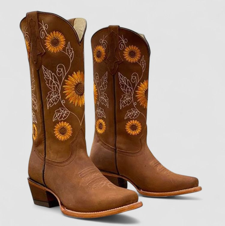 Boots Dames | Geborduurd &amp; Comfortabel