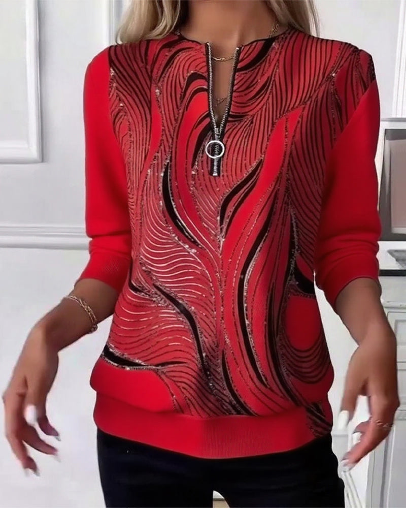 Zip Trui Dames | Vrouwelijke Elegantie