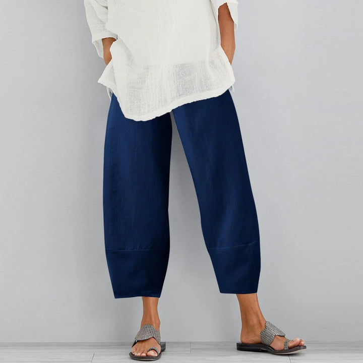 Zomer Broek Dames | Losvallend &amp; Enkellang Silhouet