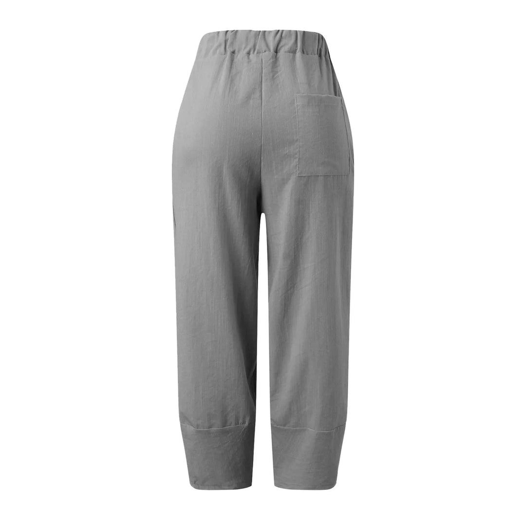 Zomer Broek Dames | Losvallend &amp; Enkellang Silhouet