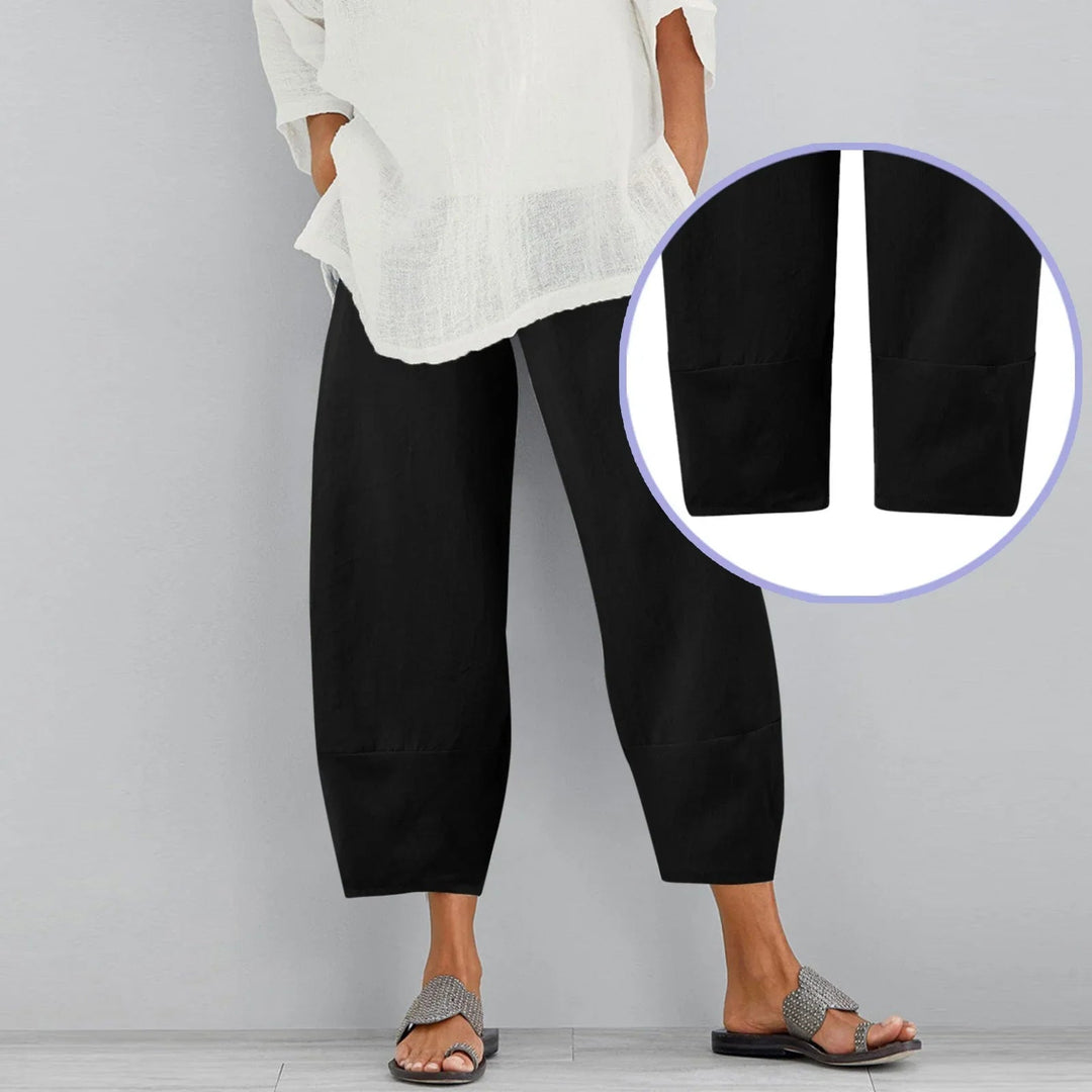 Zomer Broek Dames | Losvallend &amp; Enkellang Silhouet