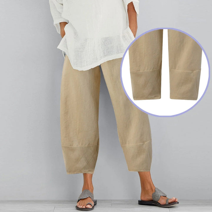 Zomer Broek Dames | Losvallend &amp; Enkellang Silhouet