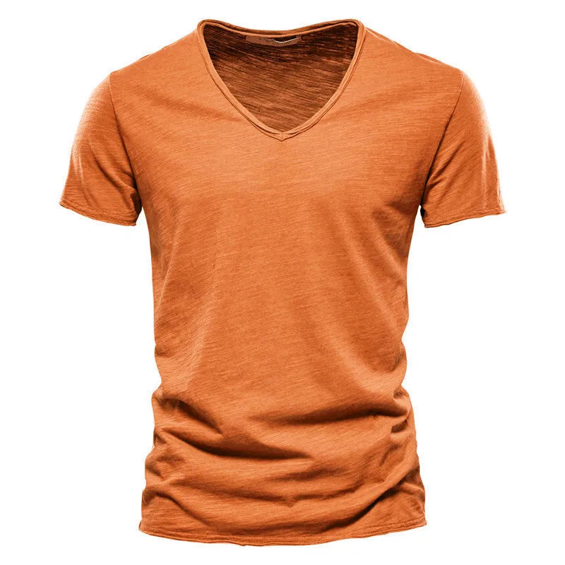 Zomer Shirt Heren | V-hals Design &amp; Luchtig Draagcomfort