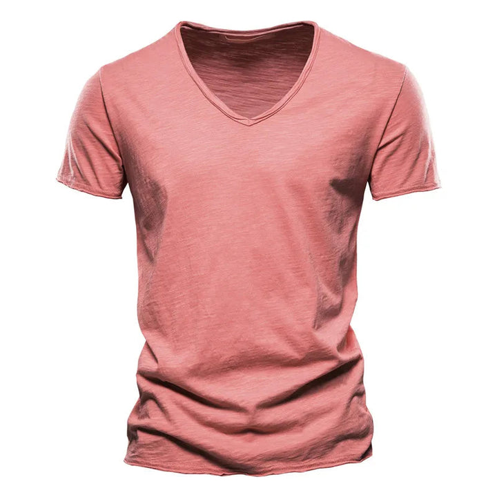 Zomer Shirt Heren | V-hals Design &amp; Luchtig Draagcomfort
