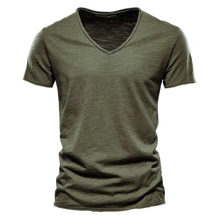 Zomer Shirt Heren | V-hals Design &amp; Luchtig Draagcomfort