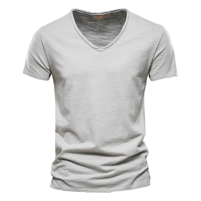 Zomer Shirt Heren | V-hals Design &amp; Luchtig Draagcomfort