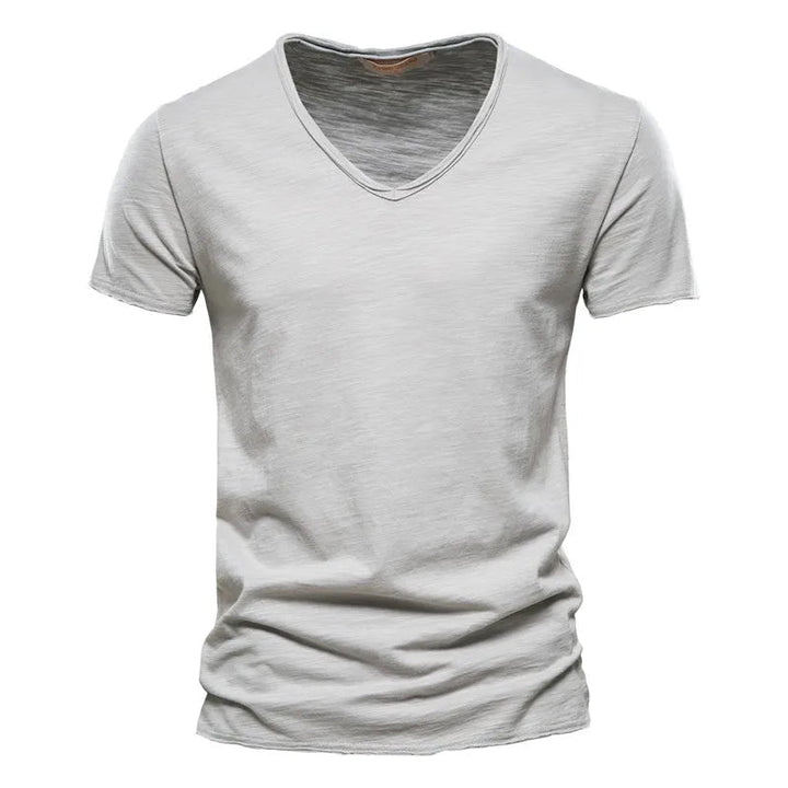 Zomer Shirt Heren | V-hals Design &amp; Luchtig Draagcomfort