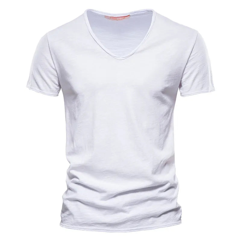 Zomer Shirt Heren | V-hals Design &amp; Luchtig Draagcomfort