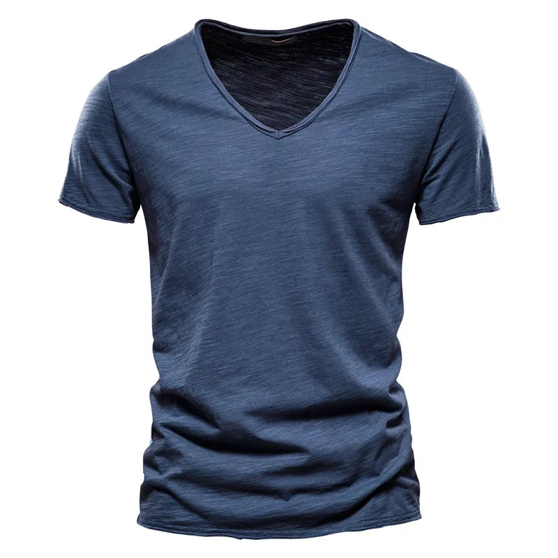 Zomer Shirt Heren | V-hals Design &amp; Luchtig Draagcomfort