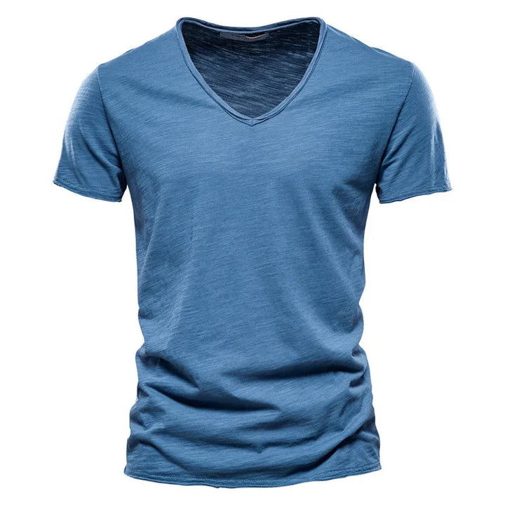 Zomer Shirt Heren | V-hals Design &amp; Luchtig Draagcomfort