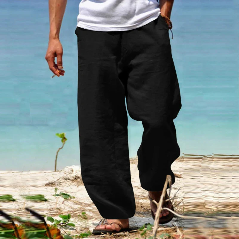 Zomerbroek Heren | Luchtig Linnen &amp; Relaxed Casual Comfort