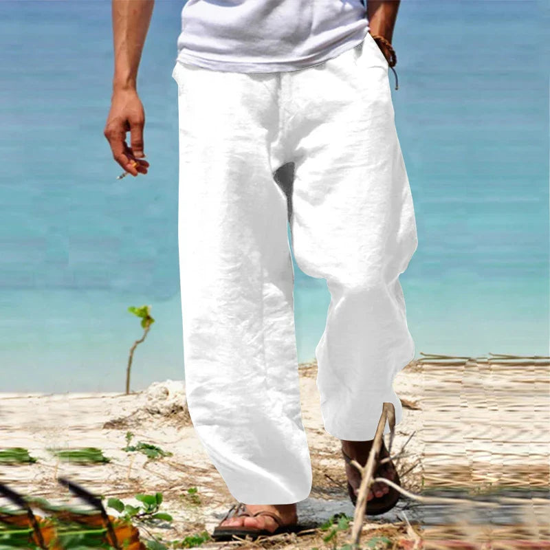 Zomerbroek Heren | Luchtig Linnen &amp; Relaxed Casual Comfort